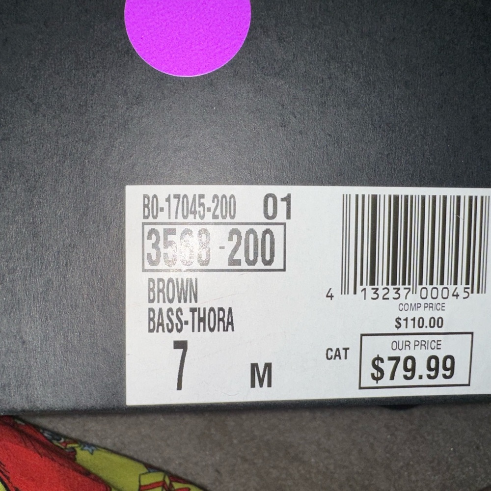 Brown women’s size 7 bass boots